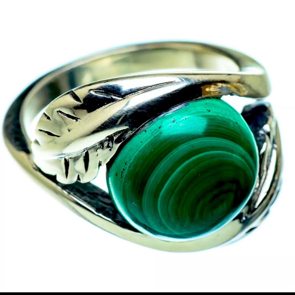 Artisan Crafted Malachite Ring